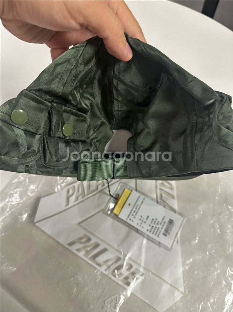 포터(porter) x 팔라스(palace) 모자 캡 햇 올리브 새상품--5