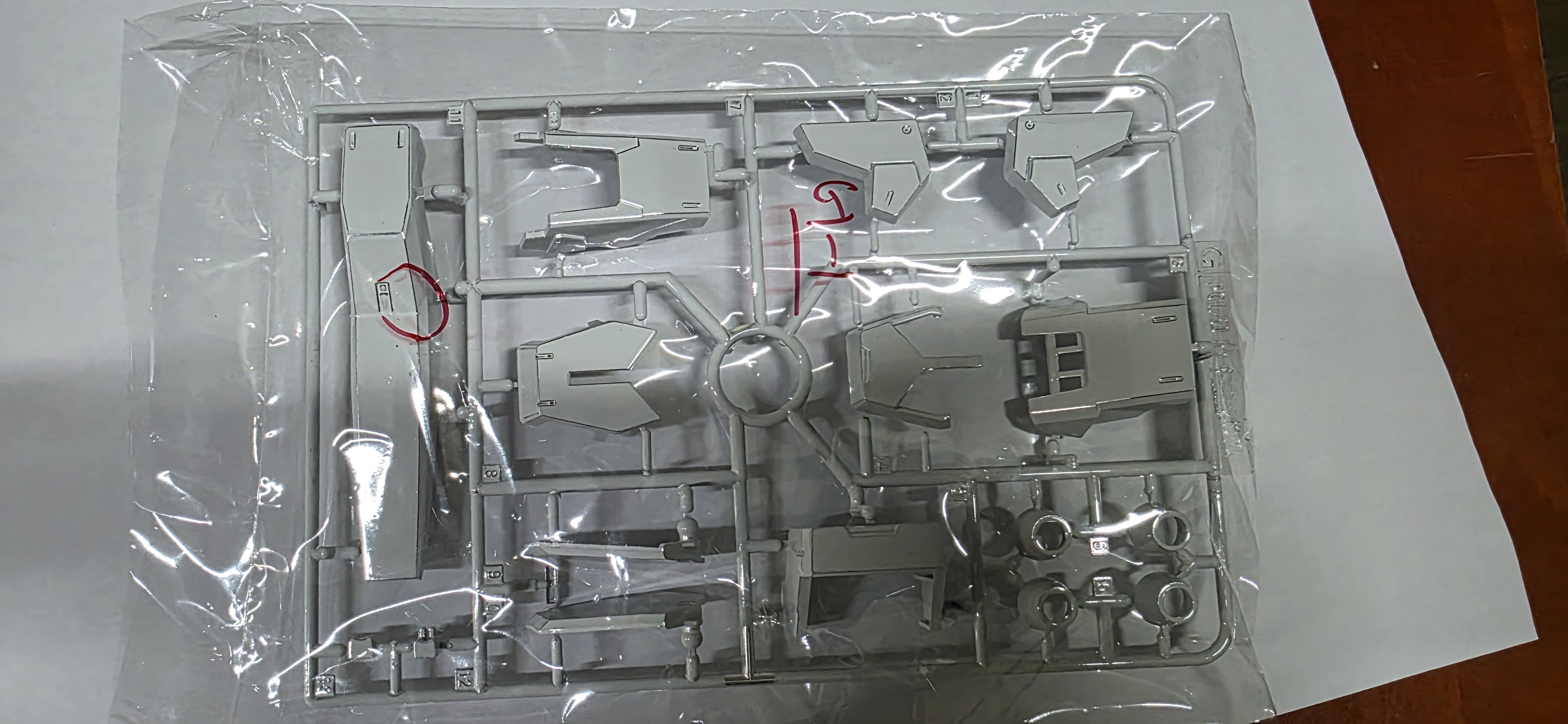 반다이 PG 유니콘 건담 최종결전(녹색) 하비원 사제코팅(흰색만)--2