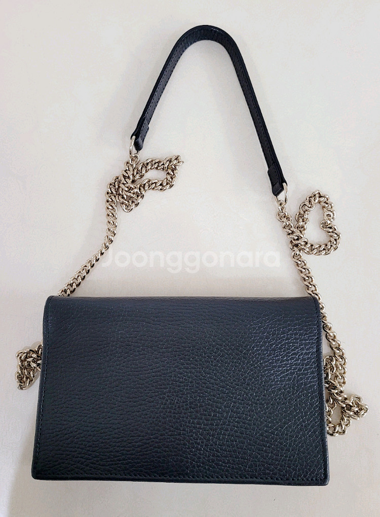 구찌 인터로킹 미니 체인 크로스백--5