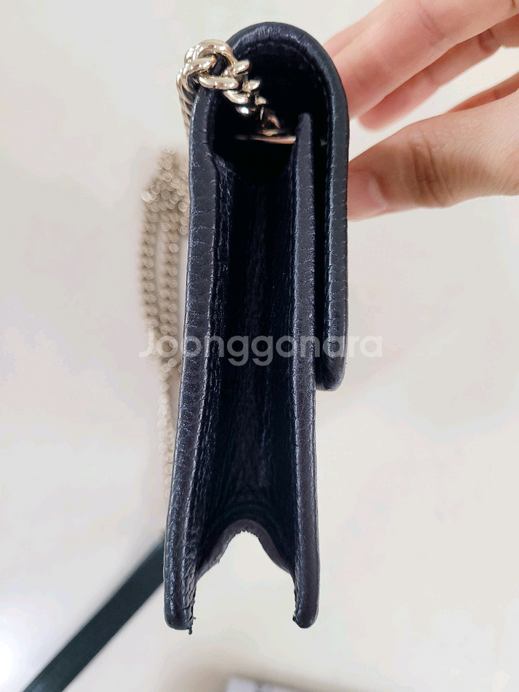 구찌 인터로킹 미니 체인 크로스백--3