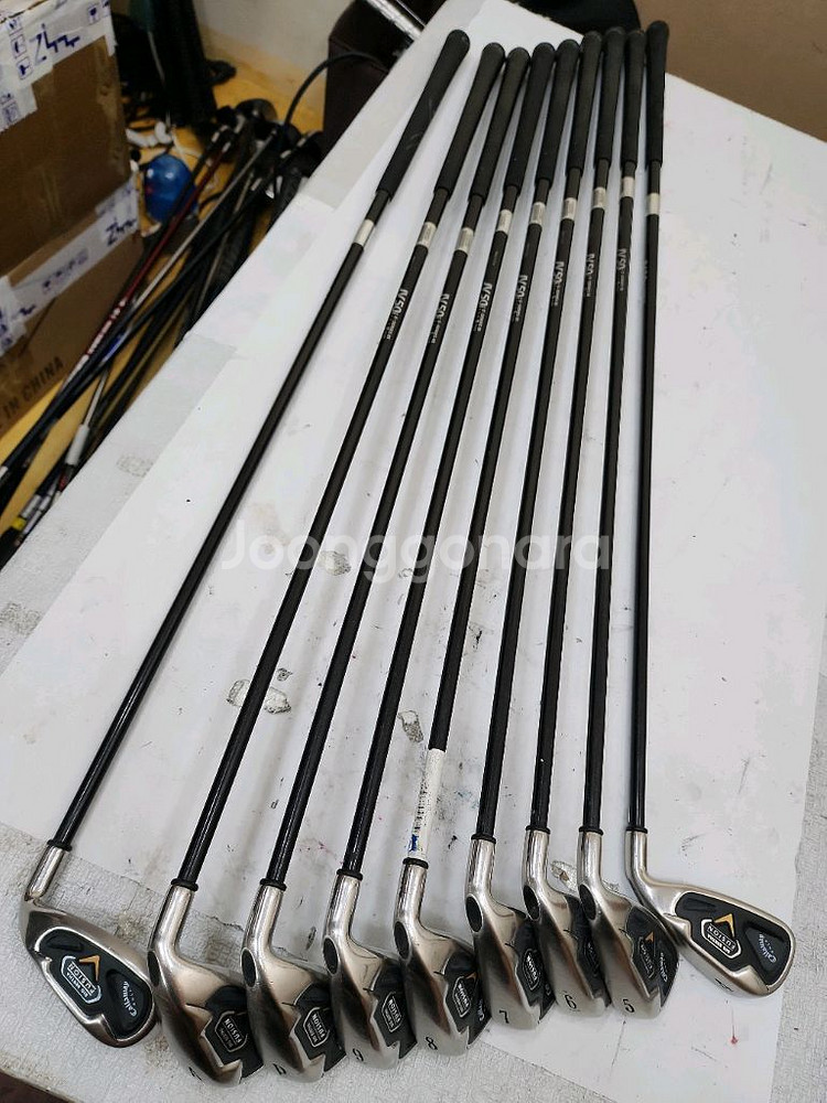 36만 캘러웨이 아이언 등 남성용 중고골프채 풀세트--3