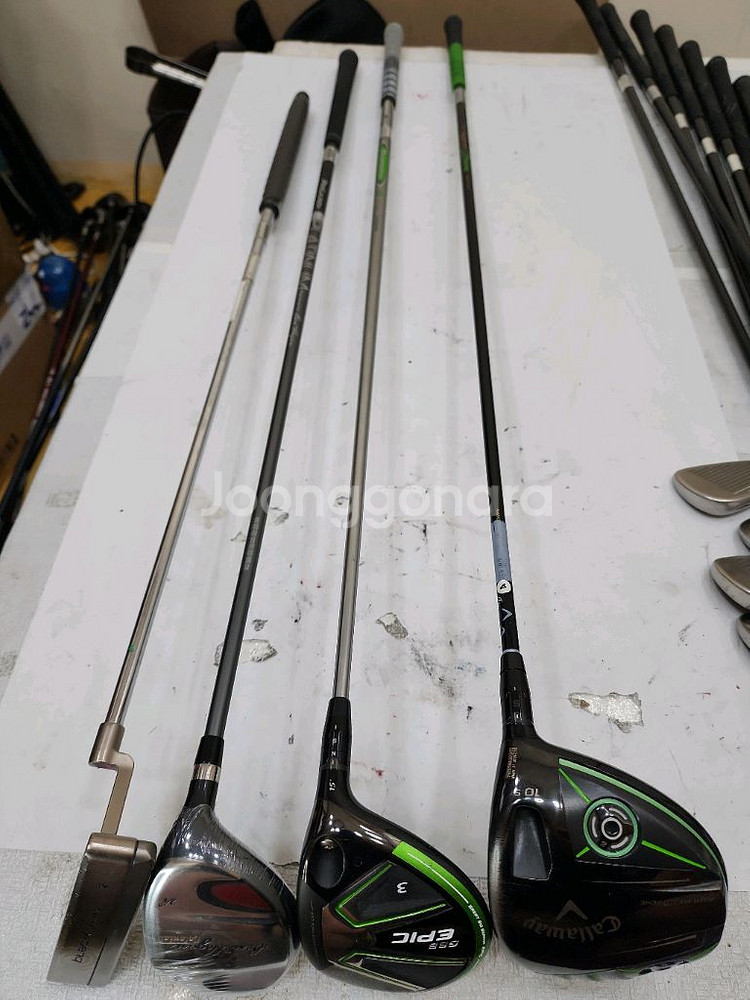 36만 캘러웨이 아이언 등 남성용 중고골프채 풀세트--6