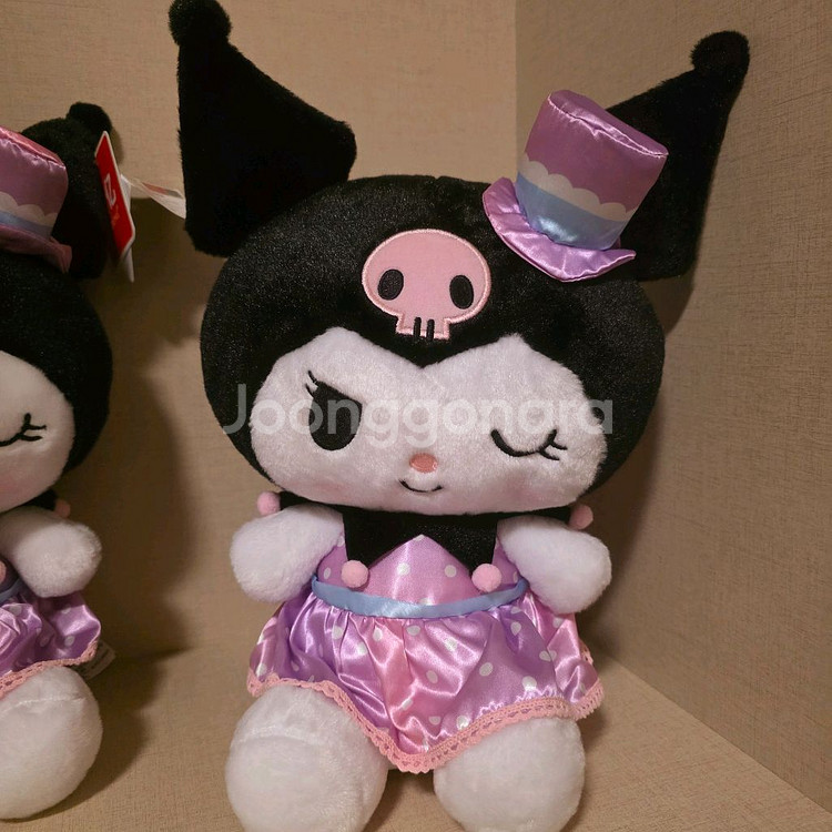 산리오 쿠로미 리본드레스 대형 인형 새상품 가격내림.총 2개--2