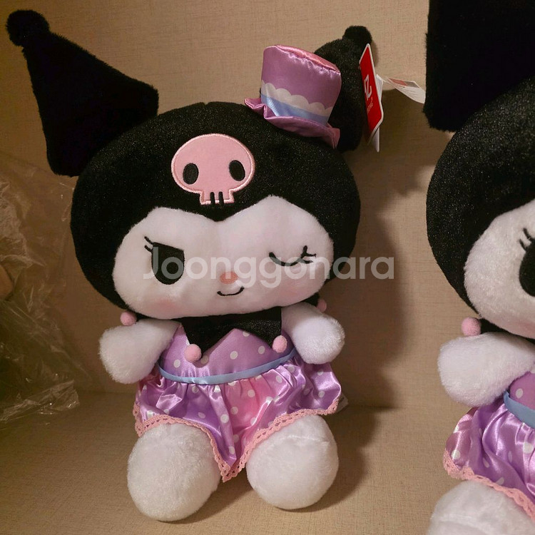 산리오 쿠로미 리본드레스 대형 인형 새상품 가격내림.총 2개--1