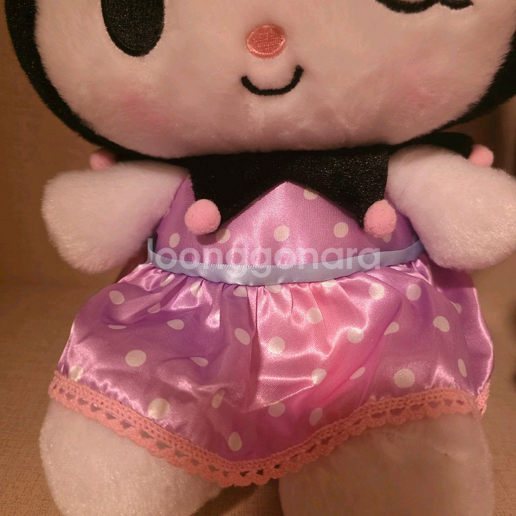산리오 쿠로미 리본드레스 대형 인형 새상품 가격내림.총 2개--6