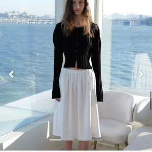 르셉탬버le17septembre 가디건 MILLIE RIB KNIT CARDIGAN