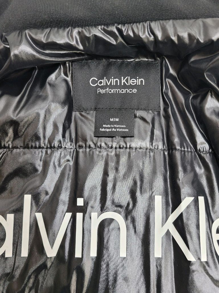 Calvin Klein 캘빈클라인 퀼팅 패딩 봄버자켓 항공점퍼 / 남 M--7