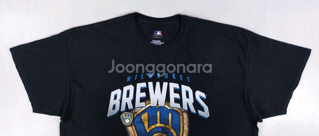 밀워키 브루어스 MLB 반팔 티셔츠 2XL--1