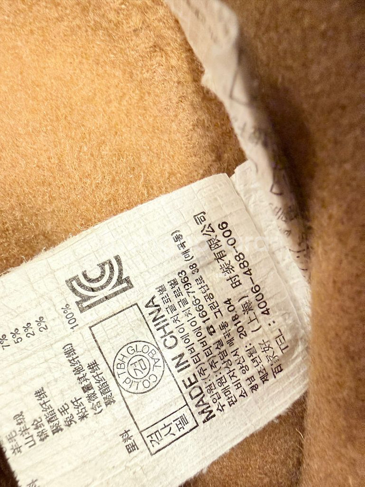 쥬시주디 울 캐시미어혼방 핸드메이드코트--4