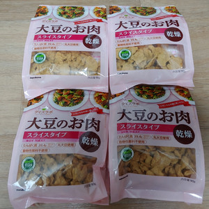 마루코메 건조형 콩고기 슬라이스 90g 4봉 미개봉 새제품 비건 식물성 단백질 대체육 다이어트