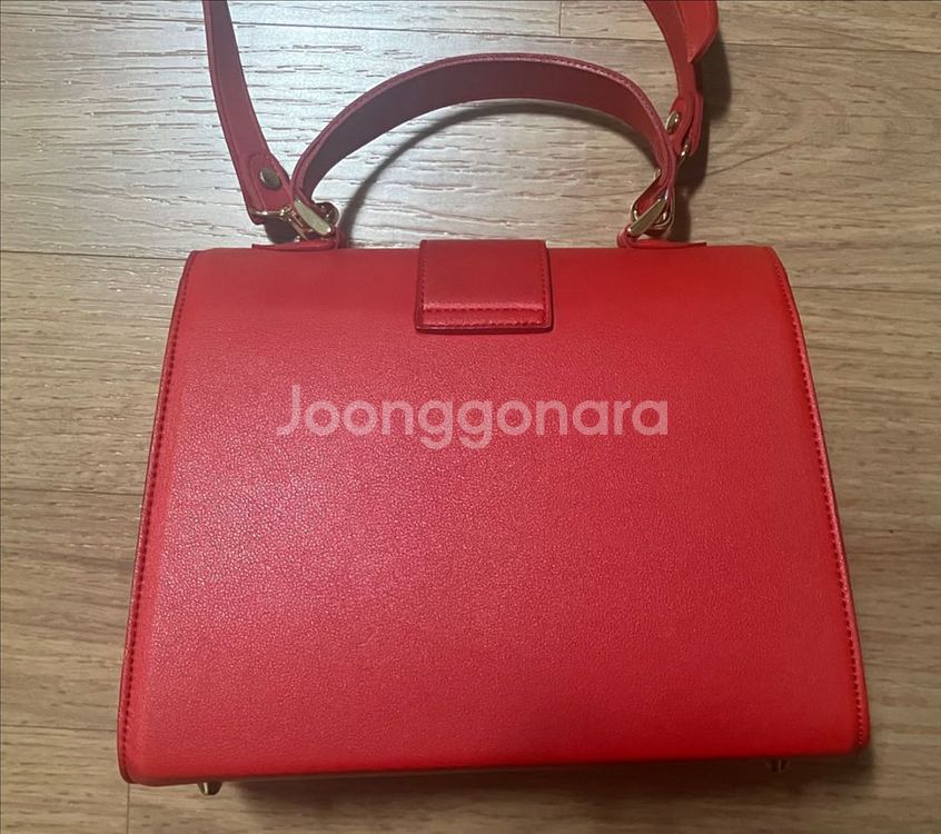 클레르시에 레드 크로스백--1