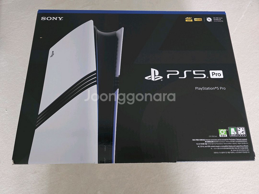 PS5 프로 콘솔 미개봉 / 플스 5 PRO / 플레이스테이션5--0