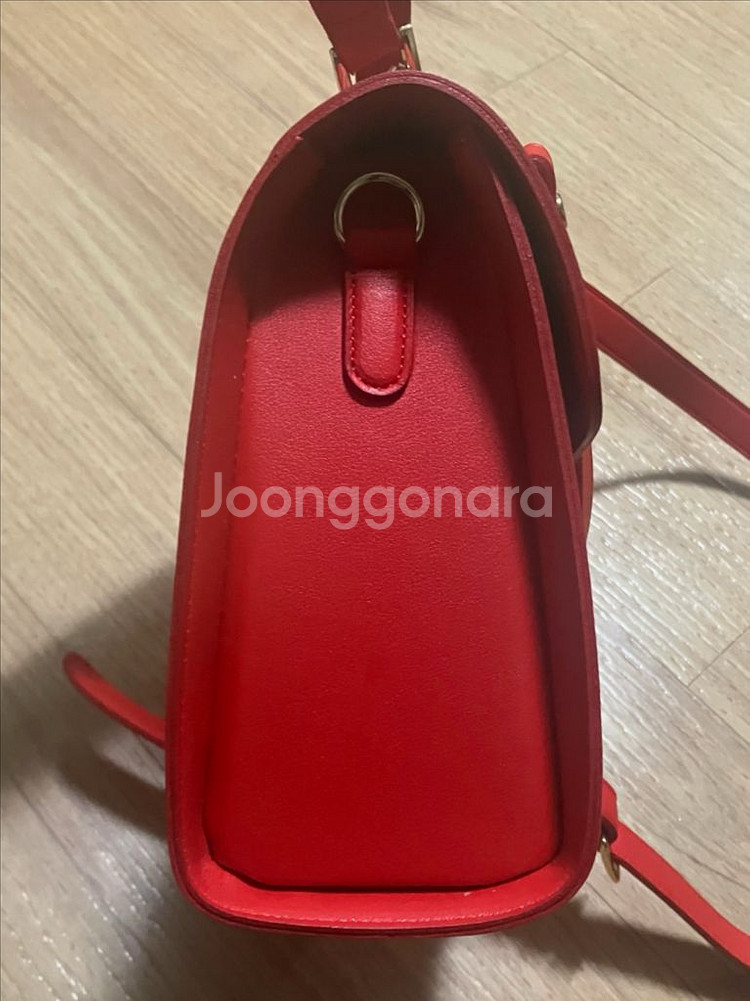 클레르시에 레드 크로스백--3