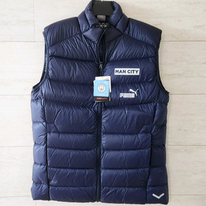 해외L/맨체스터시티 덕다운 패딩조끼 맨시티 축구 푸마