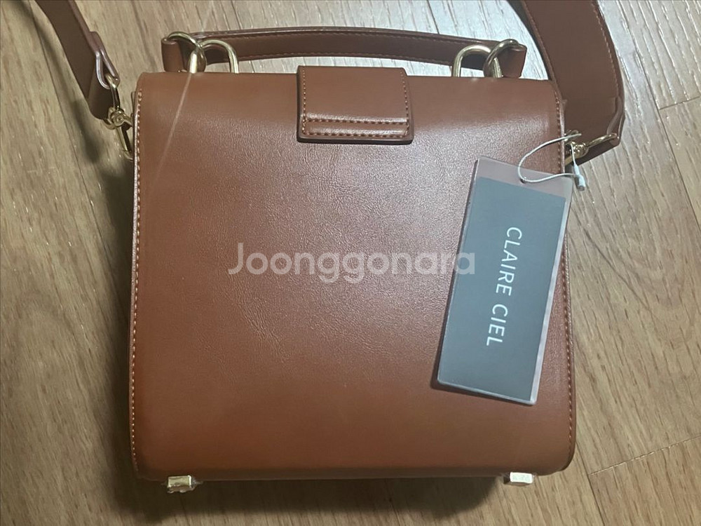 클레르시엘 레더 크로스백 메르백--1