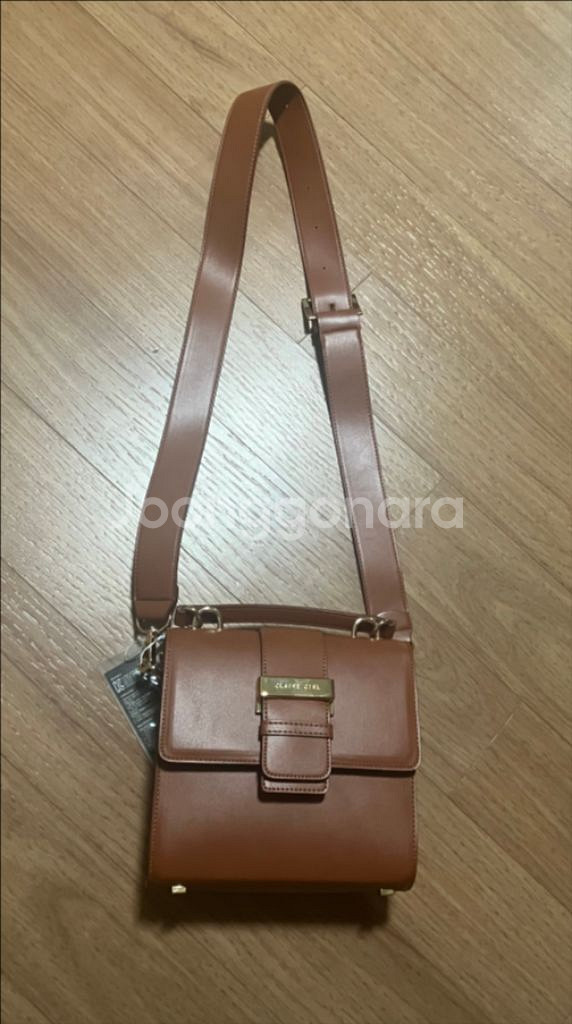 클레르시엘 레더 크로스백 메르백--3