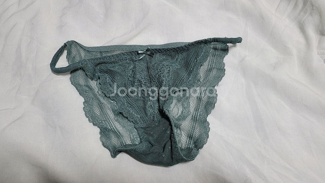 여자 중고 팬티 레이스 팬티--0
