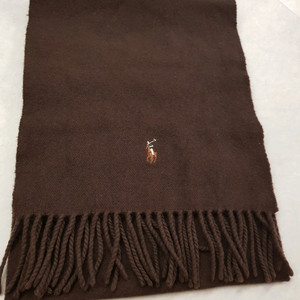 폴로 랄프로렌 폴로 로고 울 머플러