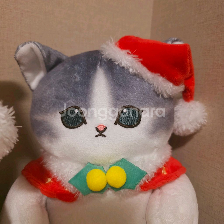 산타 모프샌드 고양이 인형 30cm 새상품. 2개.--2