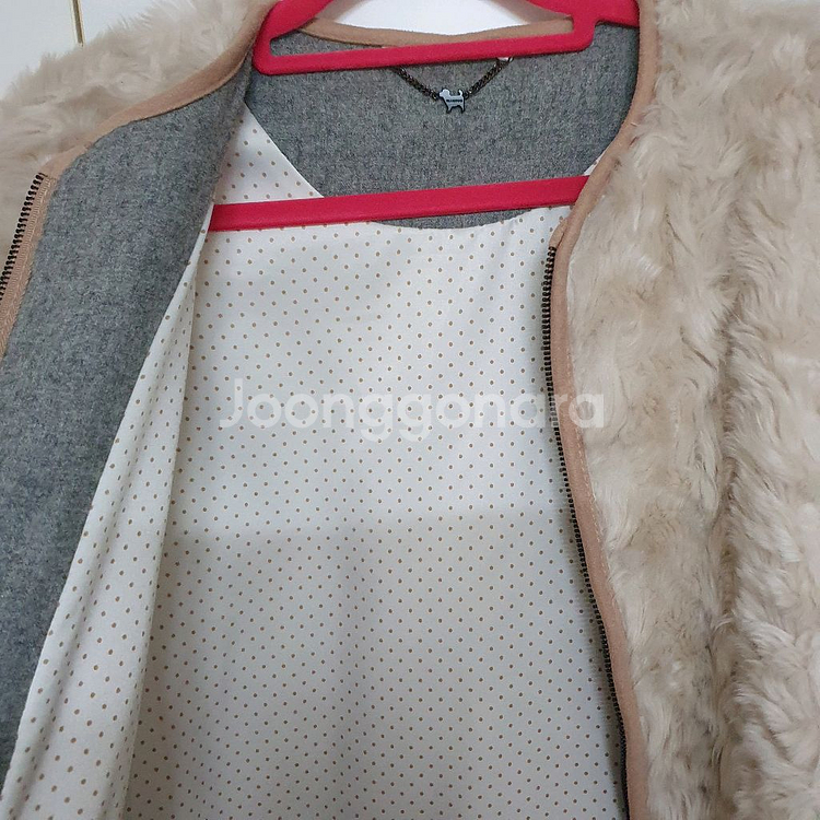 블루독 페이크 퍼 자켓 145--2