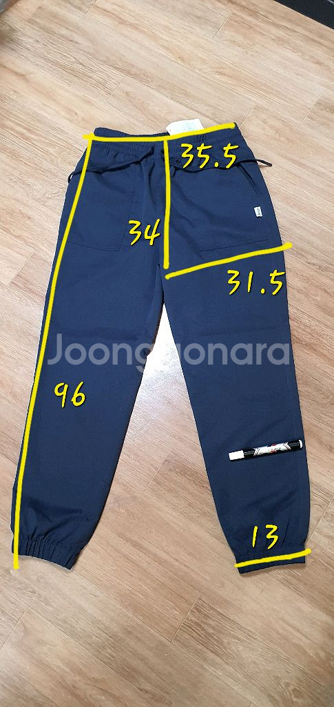 남.30 +) 르까프 남성 바지 (미사용) 네이비색/ 남성 조거팬츠--2