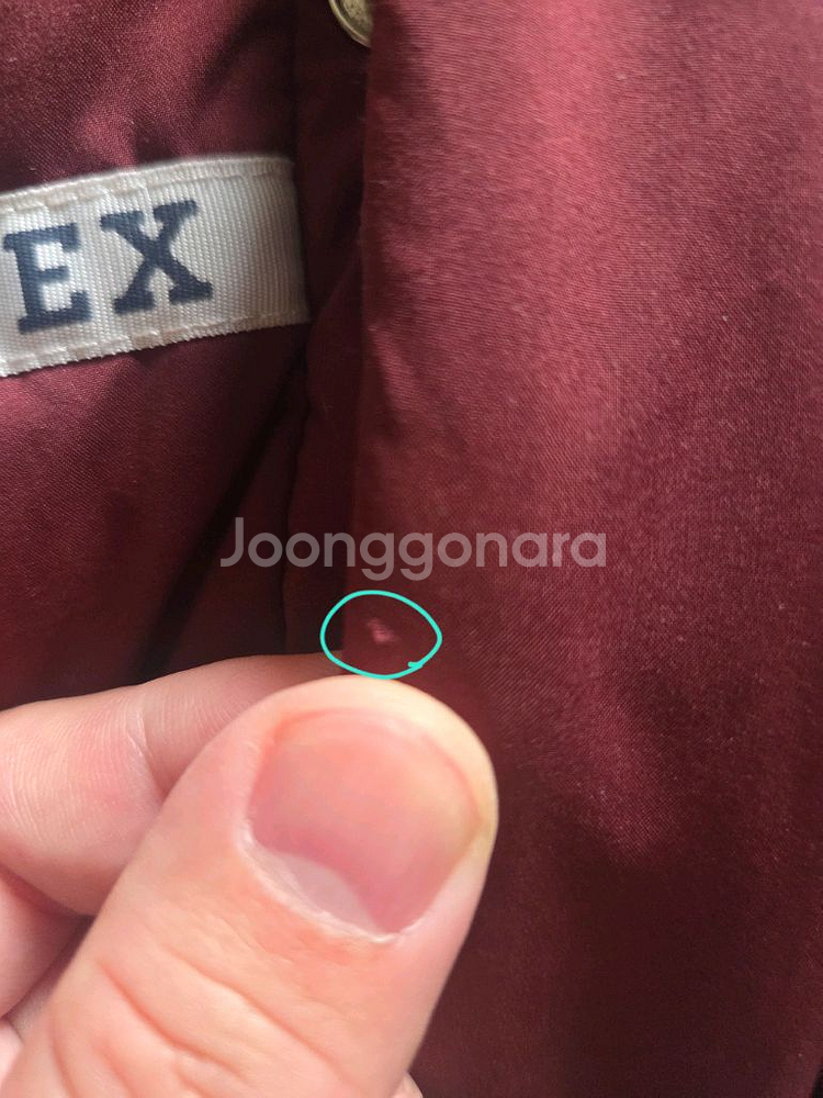 라코스테 피레넥스 콜라보 패딩 남성 M(국내100) 택포--7