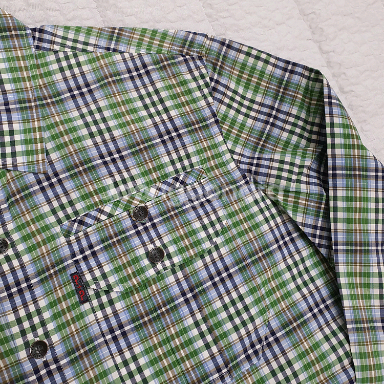 남자100 빈폴 체크셔츠--2