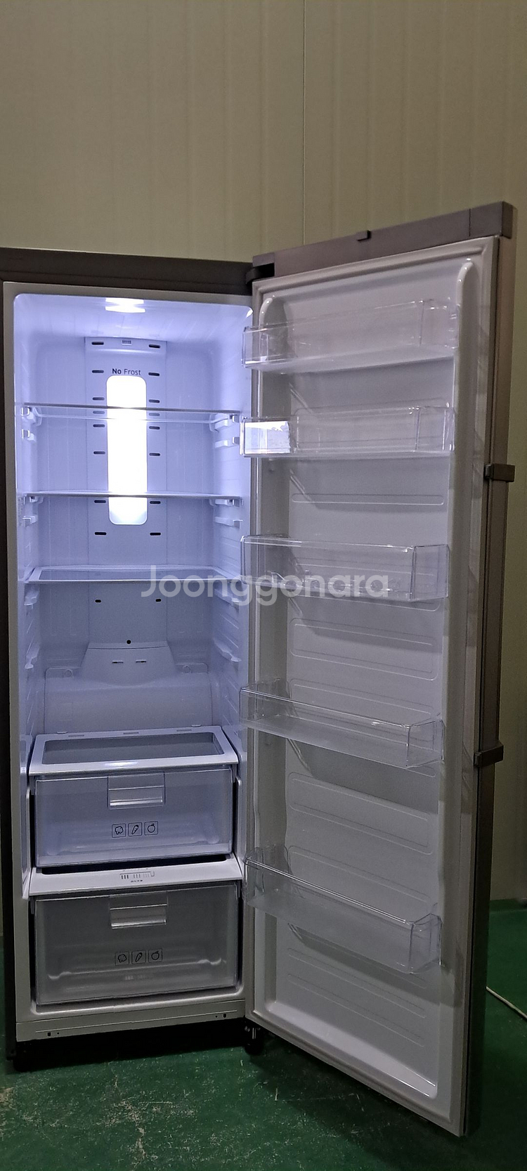 1558 삼성 340L 1도어냉장고(메탈실버+냉장전용)--3