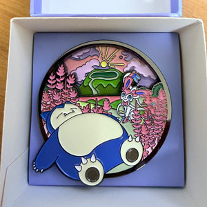 포켓몬 제주 룰렛 핀뱃지 잠만보 님피아