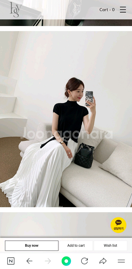 바이씨니 공작스커트 (키작녀)--0