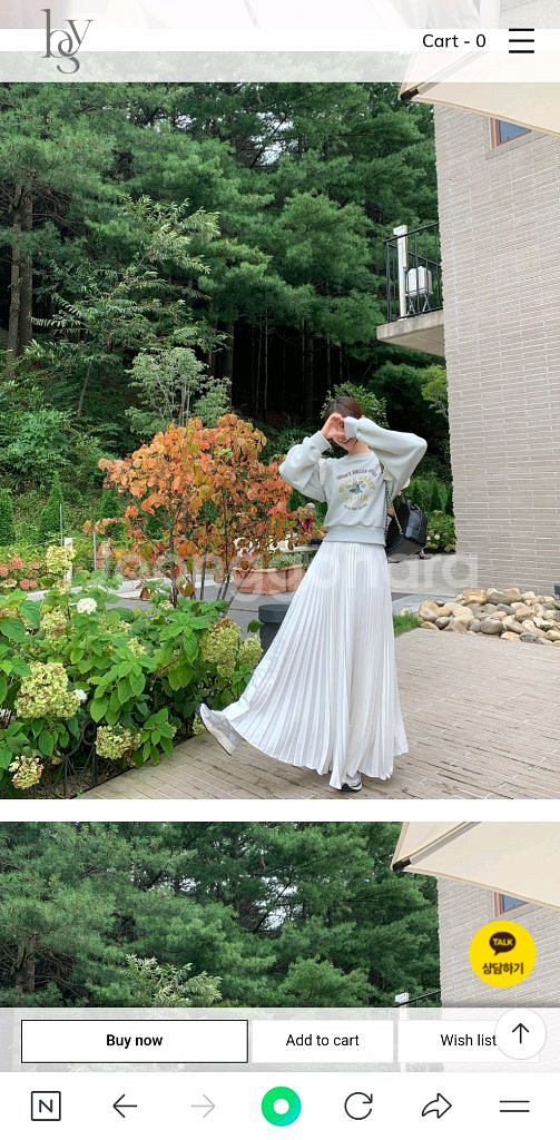 바이씨니 공작스커트 (키작녀)--3