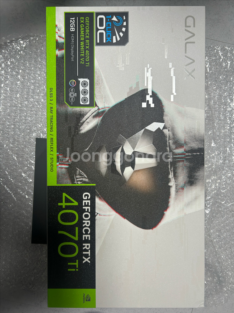 갤럭시 4070 Ti 화이트 그래픽카드--0