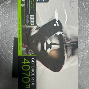 갤럭시 4070 Ti 화이트 그래픽카드