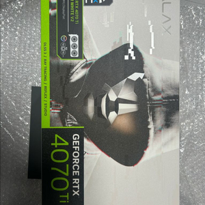 갤럭시 4070 Ti 화이트 그래픽카드