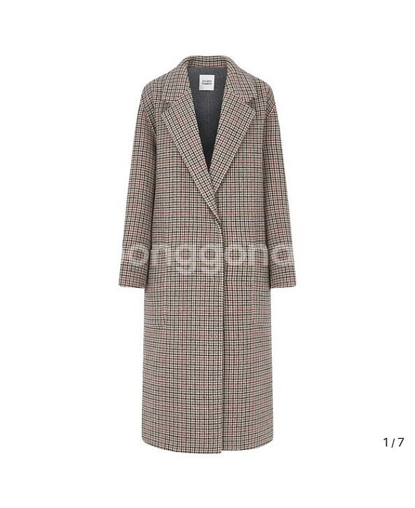 스튜디오 톰보이 핸드메이드 울 코트 55-66--5