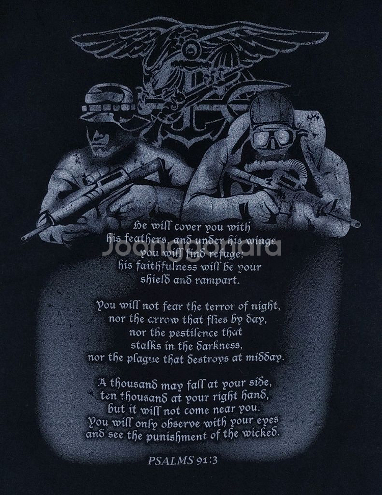 네이비씰 반팔 티셔츠 2XL--14