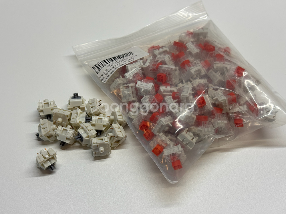 한성 TFG ART 유선(한고무) 기계식 키보드 + 극성회축 스위치--3