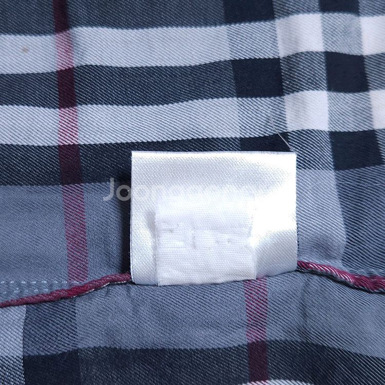 버버리 체크 셔츠--5