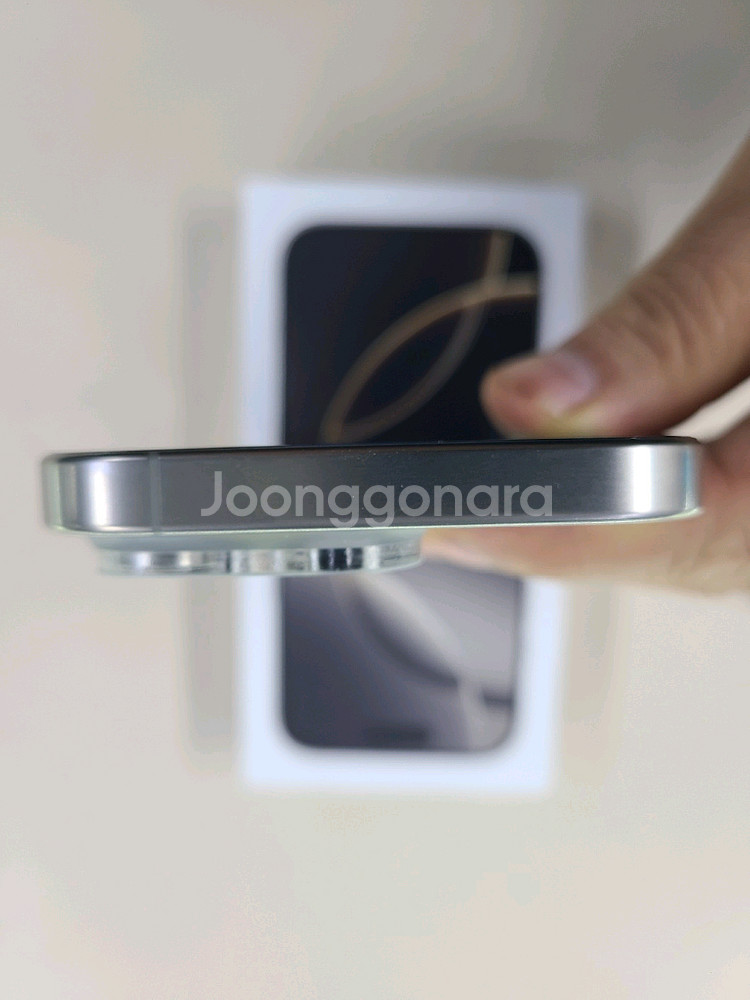 아이폰16프로 128G 밧데리100프로 무기스 자급제폰 ^^--3