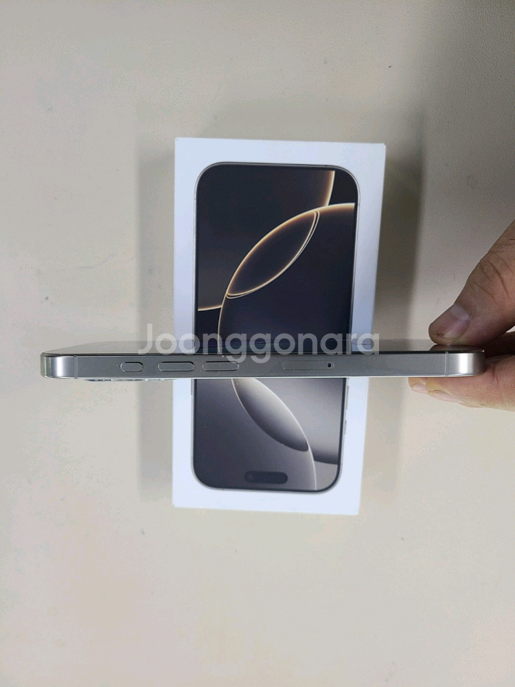 아이폰16프로 128G 밧데리100프로 무기스 자급제폰 ^^--5