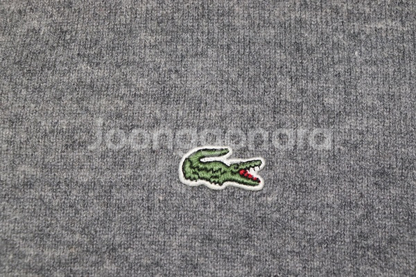 (105) 1333. 라코스테/그레이 브이넥니트--3