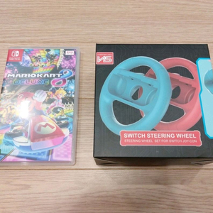 닌텐도 마리오카트8디럭스 + 핸들2개