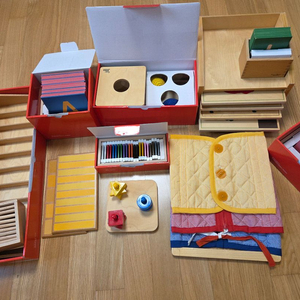 몬테소리 교구 세트아가월드 기초 기본 자유 심화 향상 5세트