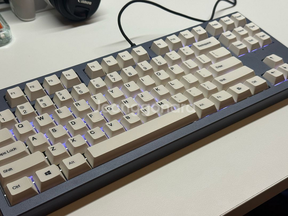 아콘 FX Real 알루미늄 키보드(박스 흑축, 윤활O)--2