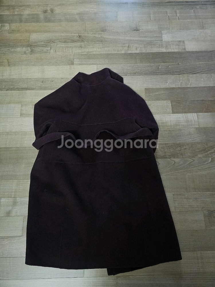 정품) TIME 타임 한섬 캐시미어 울 코트--1