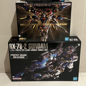 PG 언리쉬드 건담 MGEX 스트라이크 프리덤 미개봉 미조립 새상품