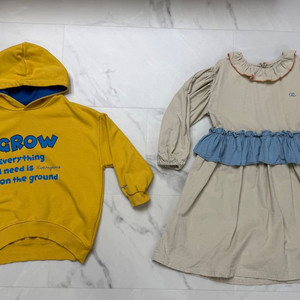 로아앤제인 페리미츠 키즈 원피스상하의후드티맨투맨130