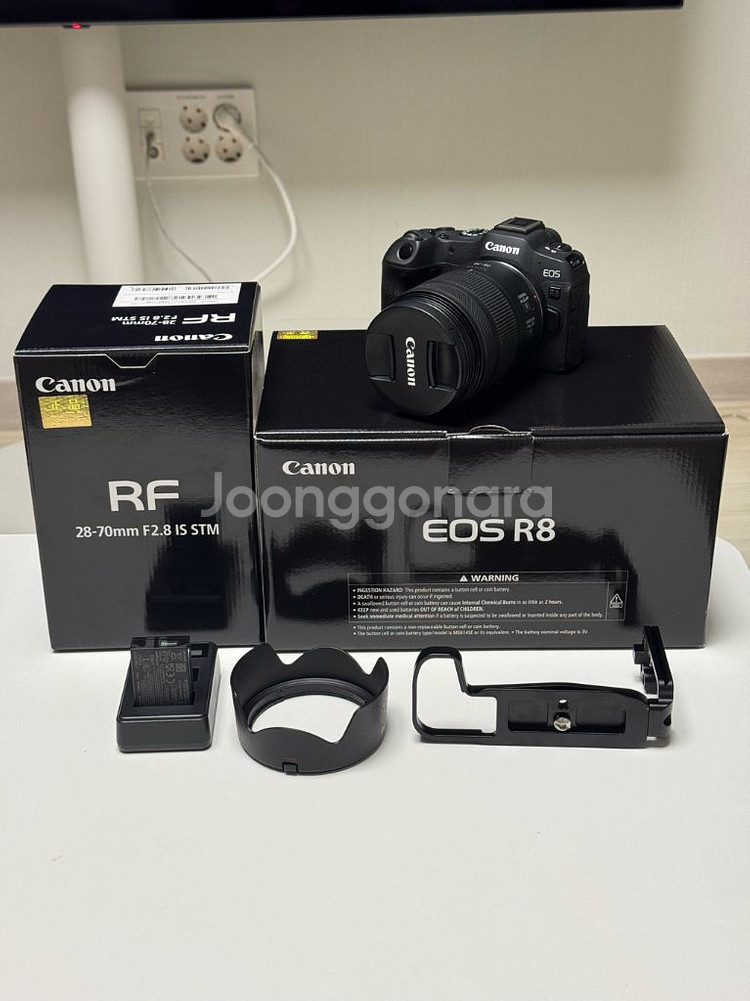 캐논 r8 + RF 28-70mm F2.8 IS STM (흙계륵) 일괄판매--0