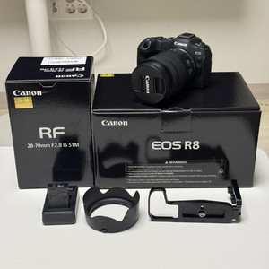 캐논 r8 + RF 28-70mm F2.8 IS STM (흙계륵) 일괄판매