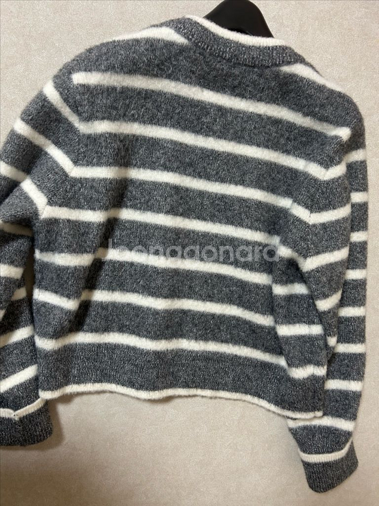 니트 집업 가디건--3